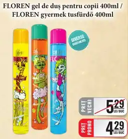 CBA FLOREN gel de duș pentru copii Ofertă