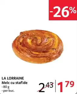 Selgros La lorraine melc cu stafide Ofertă