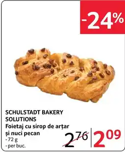 Selgros Schulstadt Bakery Solutions Foietaj cu sirop de artar si nuci pecan Ofertă