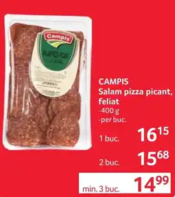 Selgros Campis salam pizza picant Ofertă