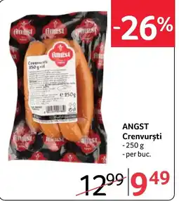 Selgros Angst crenvurști Ofertă
