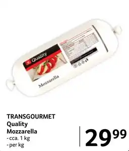 Selgros Transgourmet Quality Mozzarella Ofertă