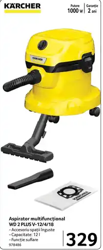Selgros Karcher aspirator multifunctional wd 2 plus v-12/4/18 Ofertă