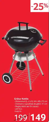 Selgros Grătar Kettle Ofertă