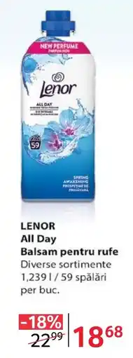 Selgros Lenor All Day Balsam pentru rufe Ofertă