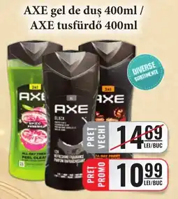 CBA axe gel de duș / axe tusfürdő Ofertă