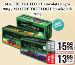 CBA Maitre truffout ciocolata neagra Ofertă
