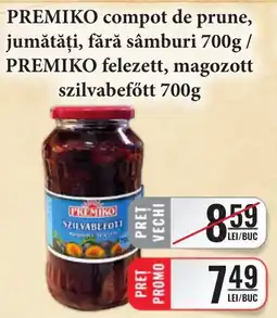 CBA Premiko felezett, magozott szilvabefőtt Ofertă