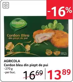 Selgros Agricola cordon bleu din piept de pui Ofertă