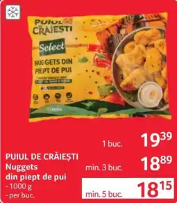Selgros Puiul de Crăiești Nuggets din piept de pui Ofertă