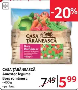 Selgros Casa țărănească amestec legume borș românesc Ofertă
