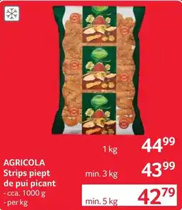 Selgros Agricola strips piept de pui picant Ofertă