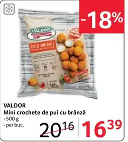 Selgros Valdor mini crochete de pui cu brânză Ofertă