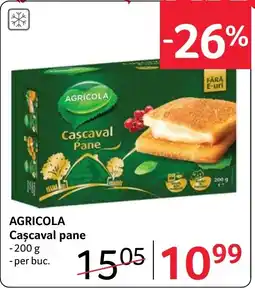 Selgros Agricola Cașcaval pane Ofertă
