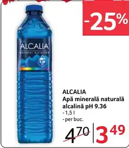 Selgros Alcalia apă minerală naturală alcalină Ofertă