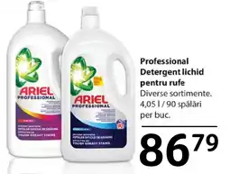Selgros Ariel professional detergent lichid pentru rufe Ofertă