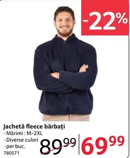 Selgros Jachetă fleece bărbați Ofertă
