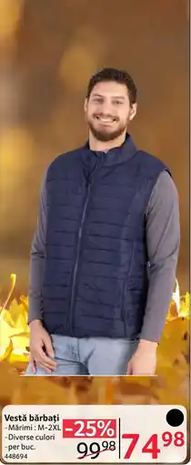 Selgros Vestă bărbați Ofertă