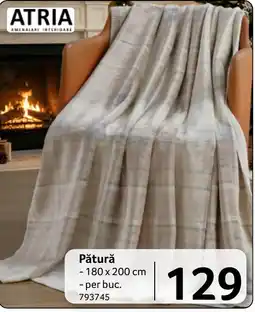 Selgros Atria pătură Ofertă