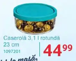 Selgros Caserolă 3.1 l rotundă Ofertă