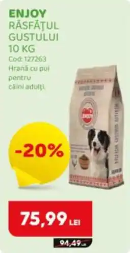 Animax Enjoy răsfățul gustului Ofertă