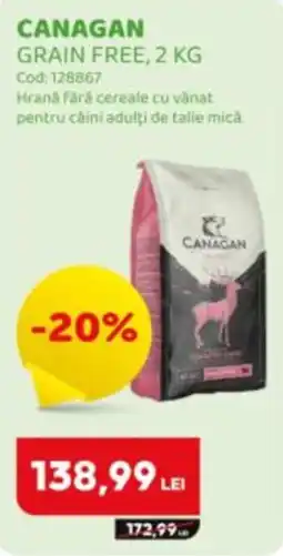 Animax Canagan grain free Ofertă