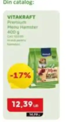 Animax Vitakraft premium menu hamster Ofertă
