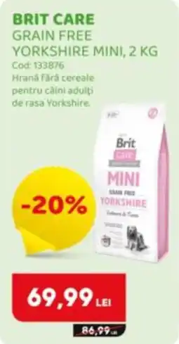 Animax Brit care grain free yorkshire mini Ofertă