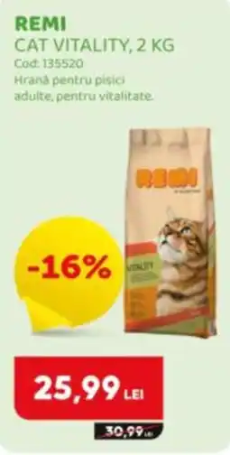 Animax Remi cat vitality Ofertă