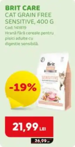 Animax Brit care cat grain free sensitive Ofertă