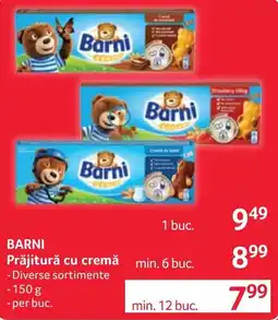 Selgros Barni Prăjitură cu cremă Ofertă