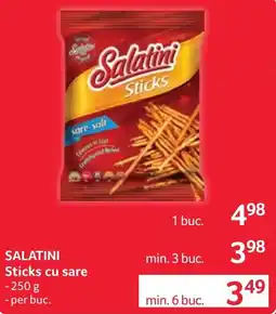 Selgros Salatini Sticks cu sare Ofertă