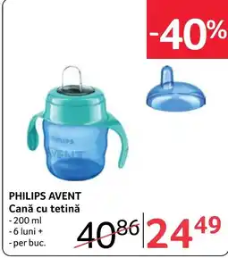 Selgros Philips avent cană cu tetină Ofertă