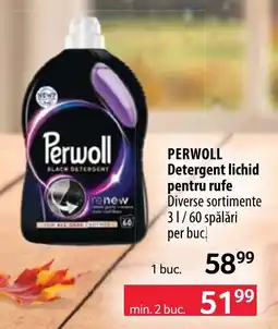 Selgros Perwoll detergent lichid pentru rufe Ofertă
