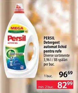 Selgros Persil Detergent automat lichid pentru rufe Ofertă