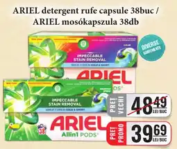 CBA Ariel detergent rufe capsule Ofertă
