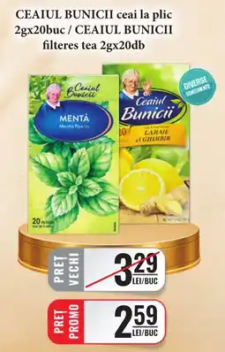 CBA Ceaful Bunicii ceai la plic Ofertă