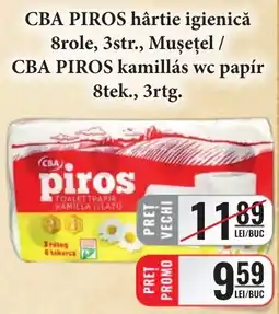 CBA Cba piros hârtie igienică Ofertă