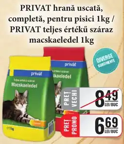 CBA Privat hrană uscată, completă, pentru pisici Ofertă