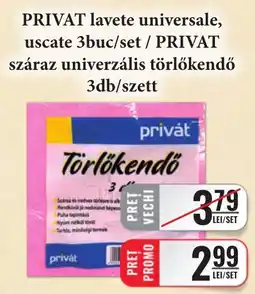 CBA Privat törölkendő Ofertă