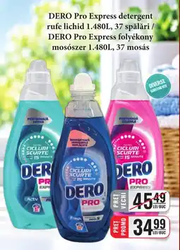 CBA Dero pro express detergent Ofertă