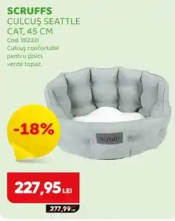Animax Scruffs culcuș seattle cat Ofertă