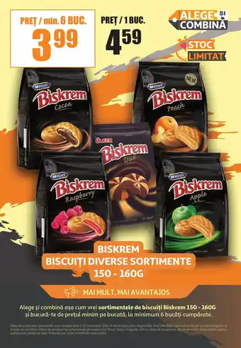 Biskrem biscuiti diverse sortimente