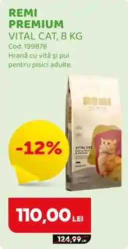 Animax Remi premium vital cat Ofertă
