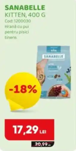 Animax Sanabelle kitten Ofertă