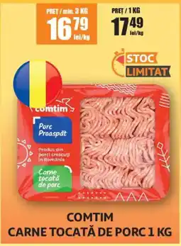 Auchan Comtim carne tocată de porc Ofertă