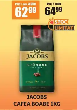 Auchan Jacobs cafea boabe Ofertă