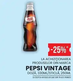 Mega Image Pepsi Vintage Ofertă