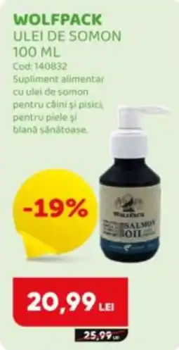 Animax Wolfpack ulei de somon Ofertă