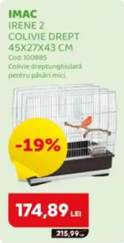 Animax Imac colivie drept Ofertă